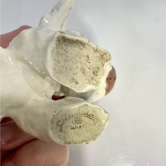 Austrian GOLDSCHEIDER MEISINGER Porcelain Scottie Dog Figurine 1930’s Signed - Picture 14 of 14